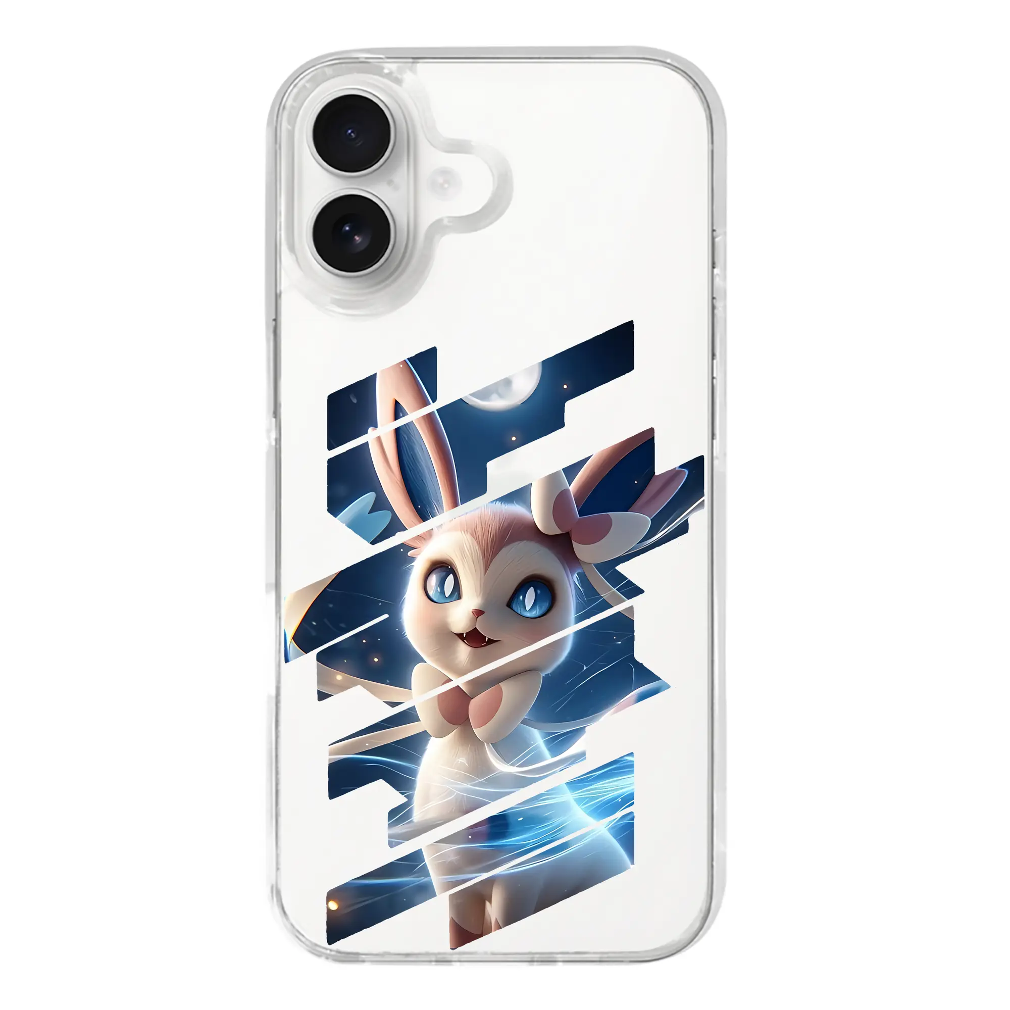 ポケモン グッズ,ニンフィア - iPhone 17シリーズ 透明スマホケース – 薄型・耐衝撃・精密フィット保護カバー